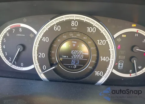 2013 Honda Accord Ex-L V-6 z USA, uszkodzony, nr VIN 1HGCR3F84DA038656